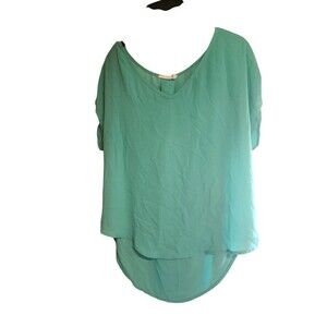 Lush Teal Sleeevless Blouse Tank Top Women’s Size Small